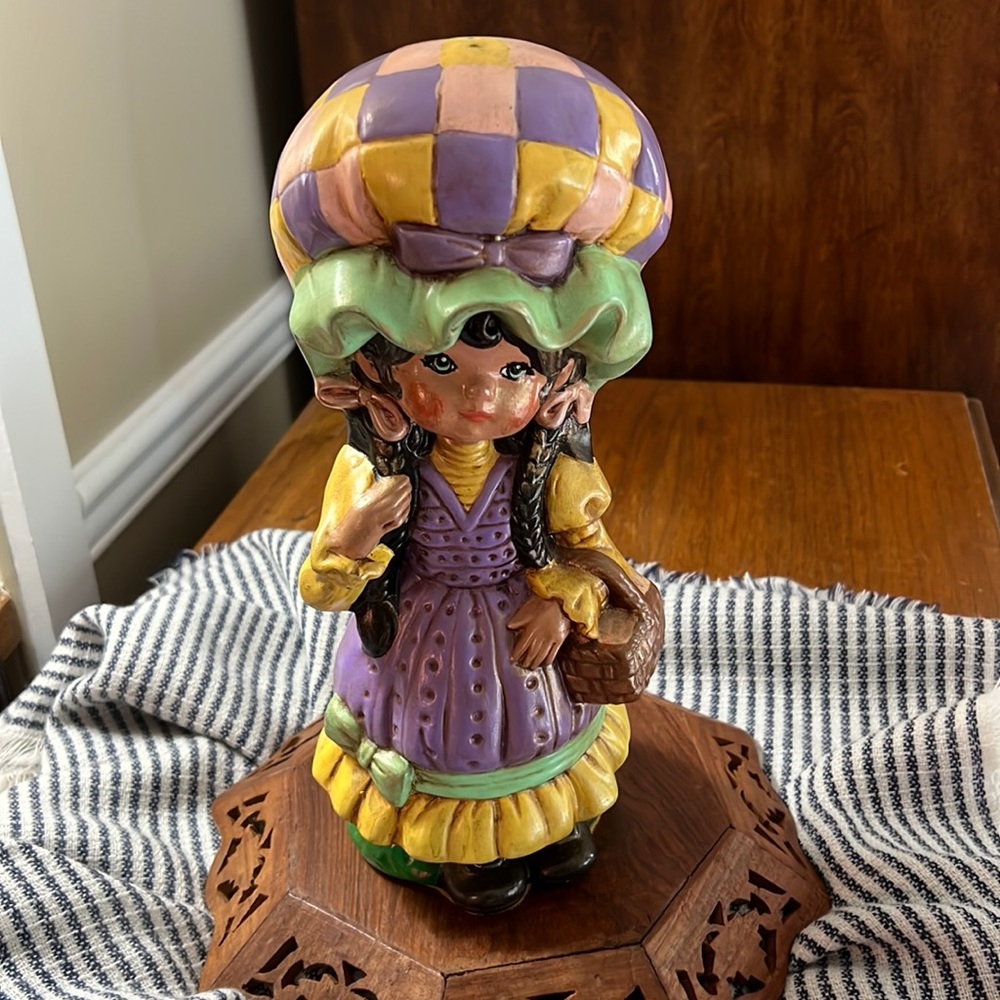 1970s Vintage Girl Figure